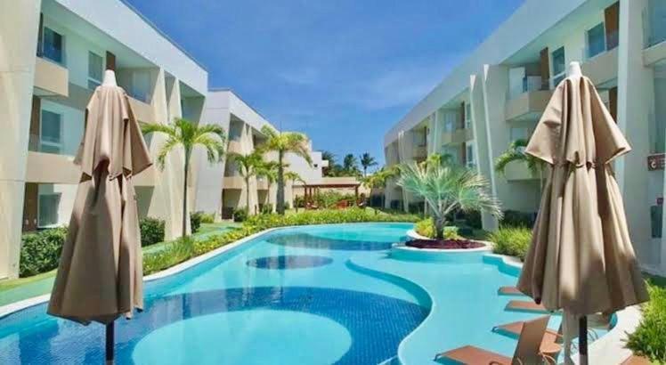 Guarajuba - Porto Smeralda 2 Suites Camaçari Dış mekan fotoğraf